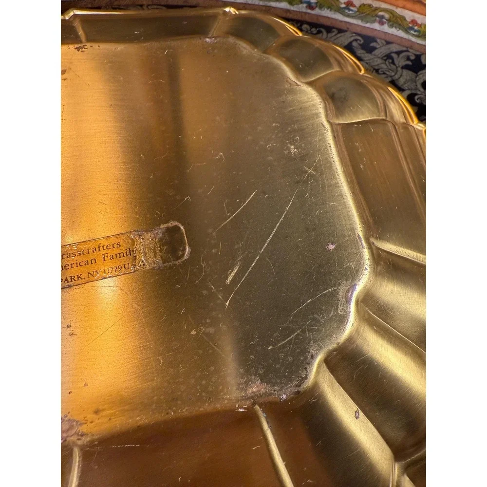 Brasscrafters vintage scalloped